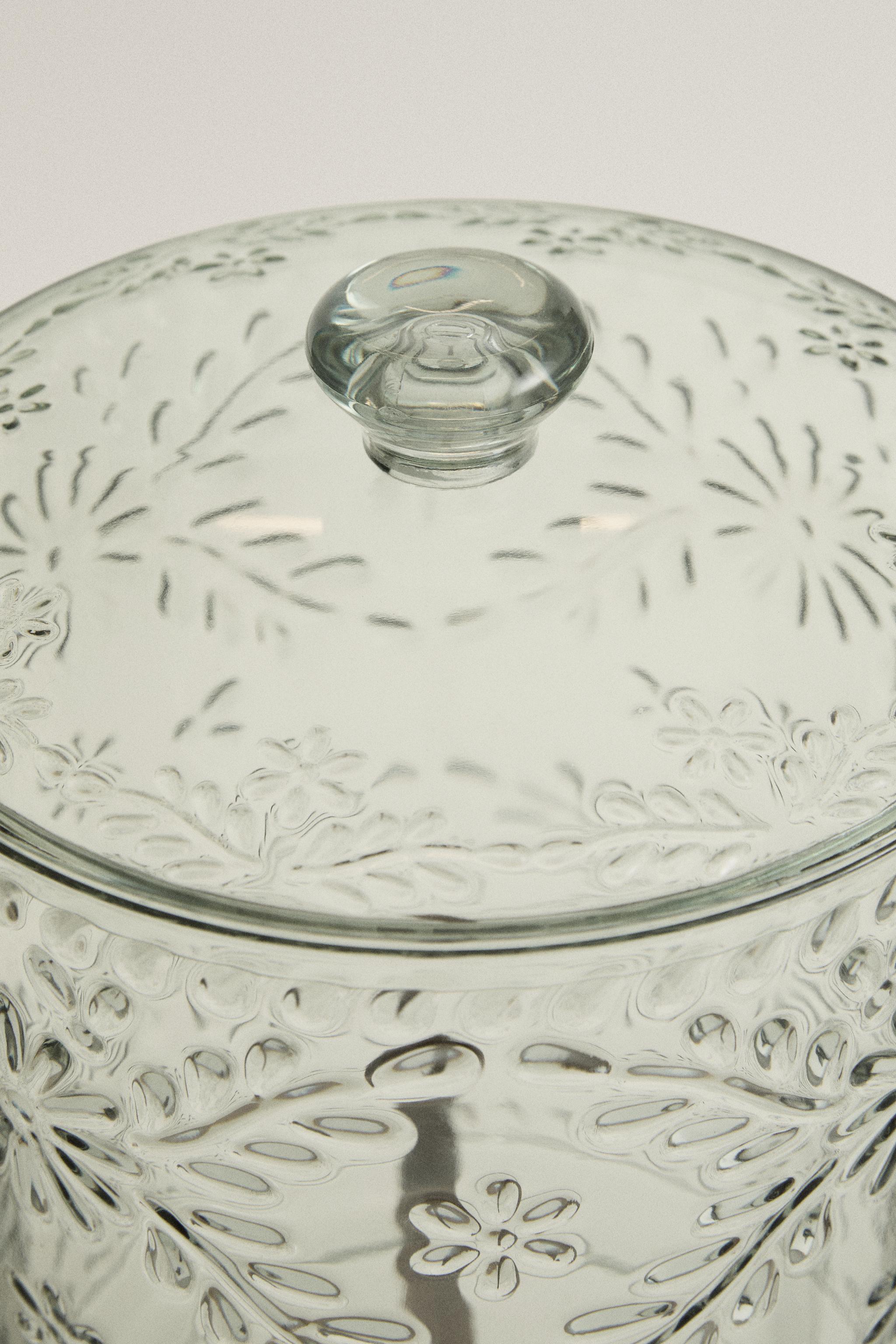 ACACIA WOOD FLORAL DISPENSER